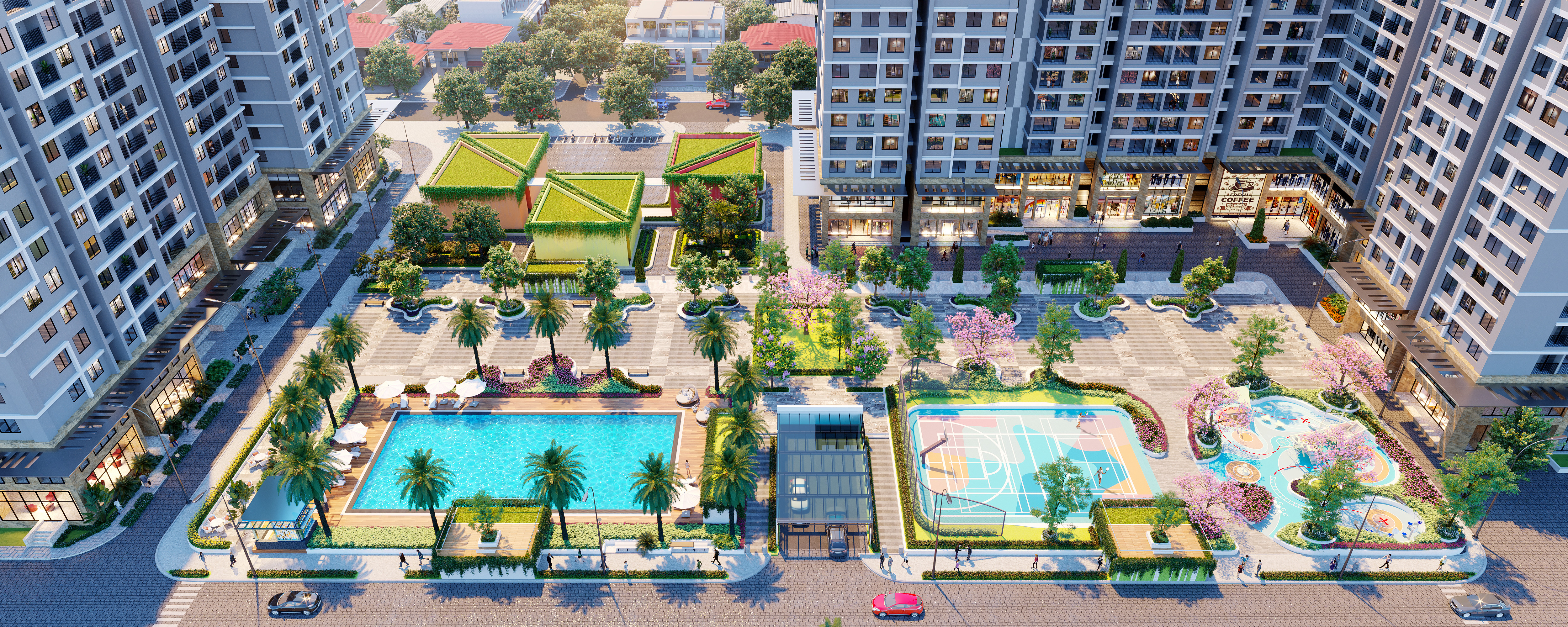 Dự án Hanoi Melody Residences sở hữu tiện ích hầm đỗ xe thông minh “ghi điểm” tuyệt đối trong sự lựa chọn của khách hàng.