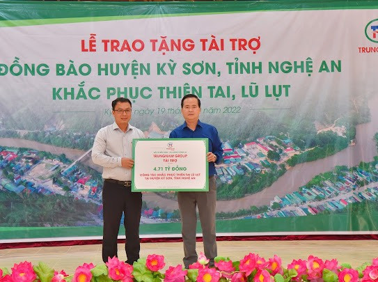 Chỉ riêng trong 2022, Tập đoàn Trung Nam đã dành hơn 577 tỷ đồng cho các hoạt động xã hội.