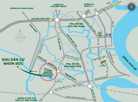 Vạn Phát Hưng bị đình chỉ kinh doanh bất động sản trong vòng 12 tháng do sai phạm tại Dự án dân cư Nhơn Đức, huyện Nhà Bè, TP.HCM.