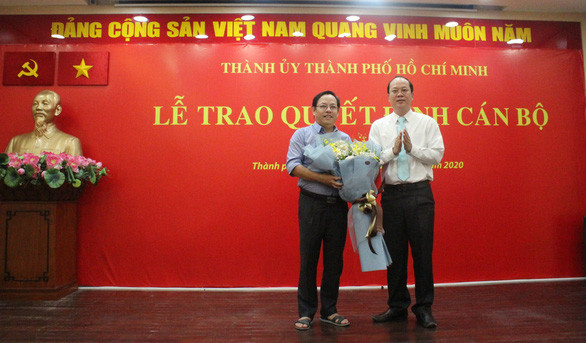 Ông Diệp Dũng được thành ủy TP.HCM  được điều động về HFIT chiều 11 tháng 9.