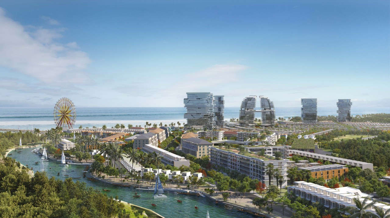  Venezia Beach là tổ hợp du lịch nghỉ dưỡng và giải trí đẳng cấp 5 sao, có quy mô hơn 72ha do Hưng Vượng Developer phát triển. 