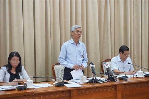 Phó Chủ tịch UBND TPHCM Võ Văn Hoan: 