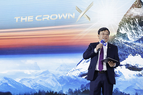 Ông Nguyễn Đăng Quang, Chủ tịch Masan trình bày về tầm nhìn và chiến lược của hệ thống bán lẻ The CrownX 