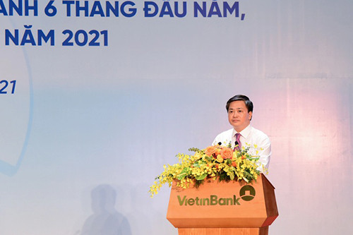 Chủ tịch Lê Đức Thọ cho biết, việc tăng vốn điều lệ của VietinBank vốn rất khó khăn những năm qua nhưng đến nay đã được giải quyết.