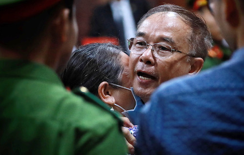 Bị cáo Nguyễn Thành Tài sau phiên xử ngày 19/9/2020