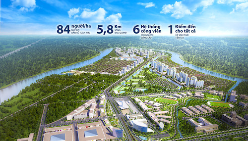 Nam Long sẽ bàn giao 320-330 căn biệt thự, nhà phố tại dự án South Gate, doanh thu kỳ vọng đạt 2.700 tỷ đồng.