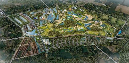 Phối cảnh  Sài Gòn Safari quy mô hơn 456 ha