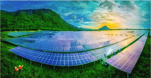 Năng lượng sạch đóng góp 40% tổng nguồn thu của Tập đoàn Sao Mai.