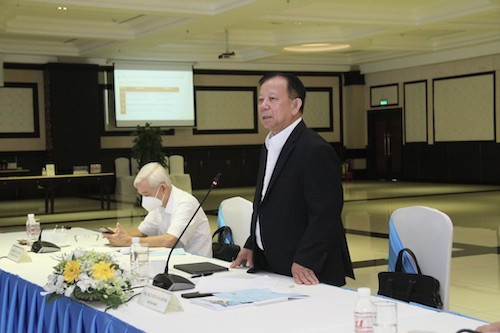 Ông Nguyễn Văn Hùng, Chủ tịch HĐQT Tổng Công ty Becamex IDC chủ trì Đại hội