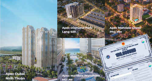 Apec Group phát hành “chui” hơn 500 tỷ đồng TPDN, bị xử phạt 600 triệu đồng