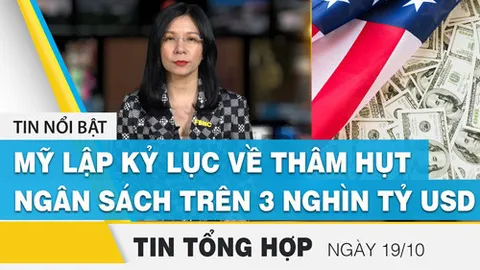 Mỹ lập kỷ lục về thâm hụt ngân sách trên 3 nghìn tỷ usd