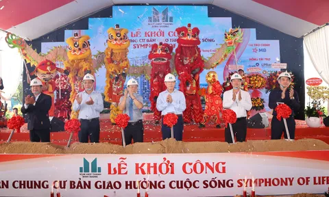 Nam Hiệp Thành Bình Dương phối hợp với Hoàng Anh Holdings tổ chức lễ khởi công dự án Symphony of Life