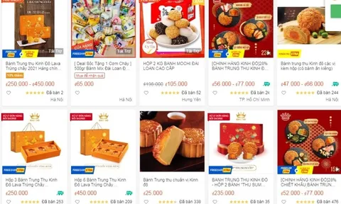 Thương mại điện tử tăng trưởng mạnh, người Việt chi hơn 50 tỷ đồng để mua bánh trung thu online