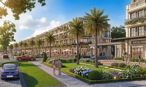 Shophouse Sol Garden: Phố mua sắm bộ hành chuẩn Nam Âu đầu tiên tại Bắc Sông Cấm