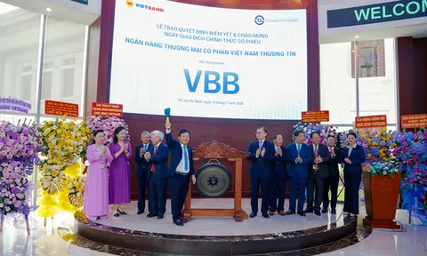 Cổ phiếu VBB của Ngân hàng Vietbank chính thức niêm yết trên HOSE