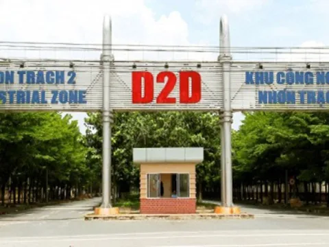 Phát triển Đô thị Công nghiệp số 2 (D2D) chi 254 tỷ đồng để chia cổ tức tiền mặt với tỷ lệ 84%