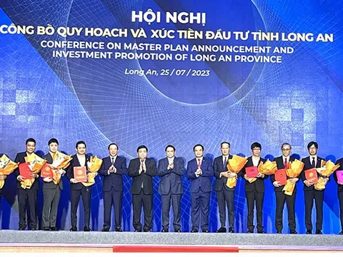 Long An: Hàng loạt ông lớn rót vốn đầu tư vào nhiều lĩnh vực trọng điểm