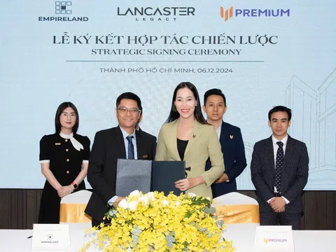 Bất động sản Premium ký kết với Tập đoàn Trung Thủy phân phối dự án căn hộ Lancaster Legacy tại trung tâm quận 1