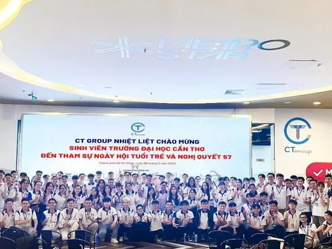 150 sinh viên xuất sắc từ Đại học Cần Thơ đến thăm CT Innovation Hub