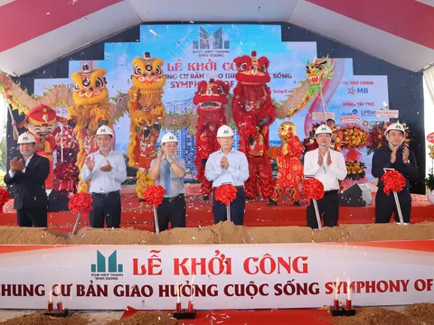 Nam Hiệp Thành Bình Dương phối hợp với Hoàng Anh Holdings tổ chức lễ khởi công dự án Symphony of Life