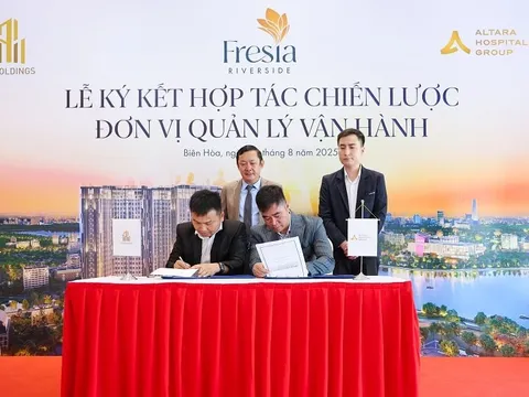 TV Holdings ký kết hợp tác chiến lược với Altara Hospitality Group để quản lý vận hành dự án Fresia Riverside