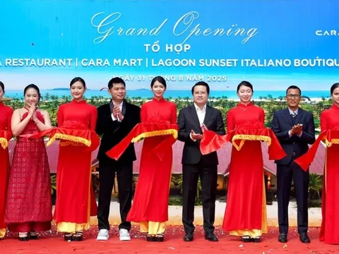 CaraWorld khai trương tổ hợp ẩm thực và siêu thị