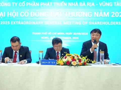 Năm 2025, Phát triển Nhà Bà Rịa Vũng Tàu - Hodeco (HDC) ước đạt 608 tỷ đồng lợi nhuận tăng 850% so với cùng kỳ