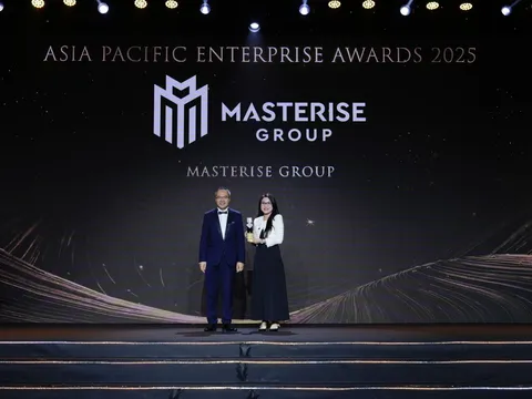 Chiến thắng “kép” tại giải thưởng doanh nghiệp châu Á 2025, Masterise Group khẳng định tầm vóc doanh nghiệp và thương hiệu quốc tế