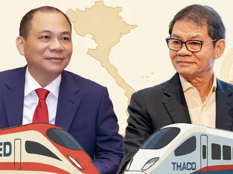 Cuộc đua giữa VinSpeed và THACO với dự án đường sắt tốc độ cao 67 tỷ USD vào giai đoạn quyết liệt
