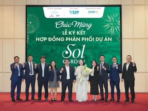 EximRS trở thành tổng đại lý tiếp thị và phân phối dự án Sol Garden