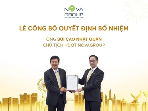 Ông Bùi Cao Nhật Quân làm Chủ tịch Hội đồng Quản trị NovaGroup