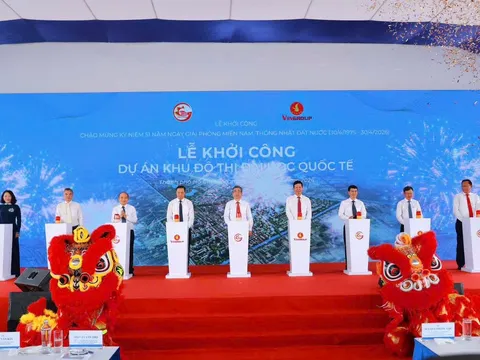 Vingroup khởi công dự án Khu đô thị Đại học Quốc tế - Thành phố công viên tri thức đẳng cấp hàng đầu châu Á